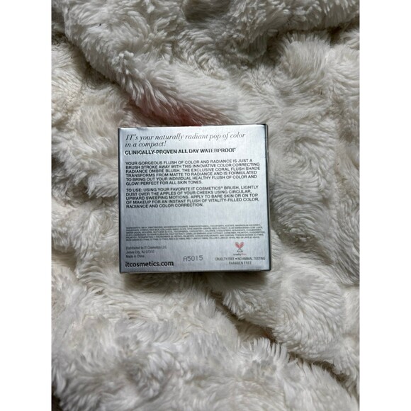 It Cosmetics CC+ Radiance Ombré Coral Flush Blush NEW IN BOX - Picture 3 of 3